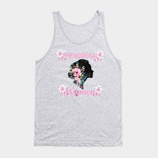 PHENOMENAL WOMEN - GIFT FOR HER  -  BEAUTIFUL  FLOWER Tank Top